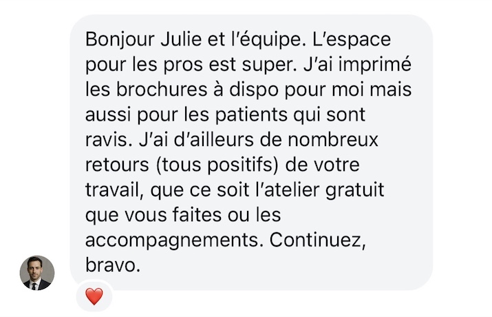 Recommandation cliente des services Hamstouille