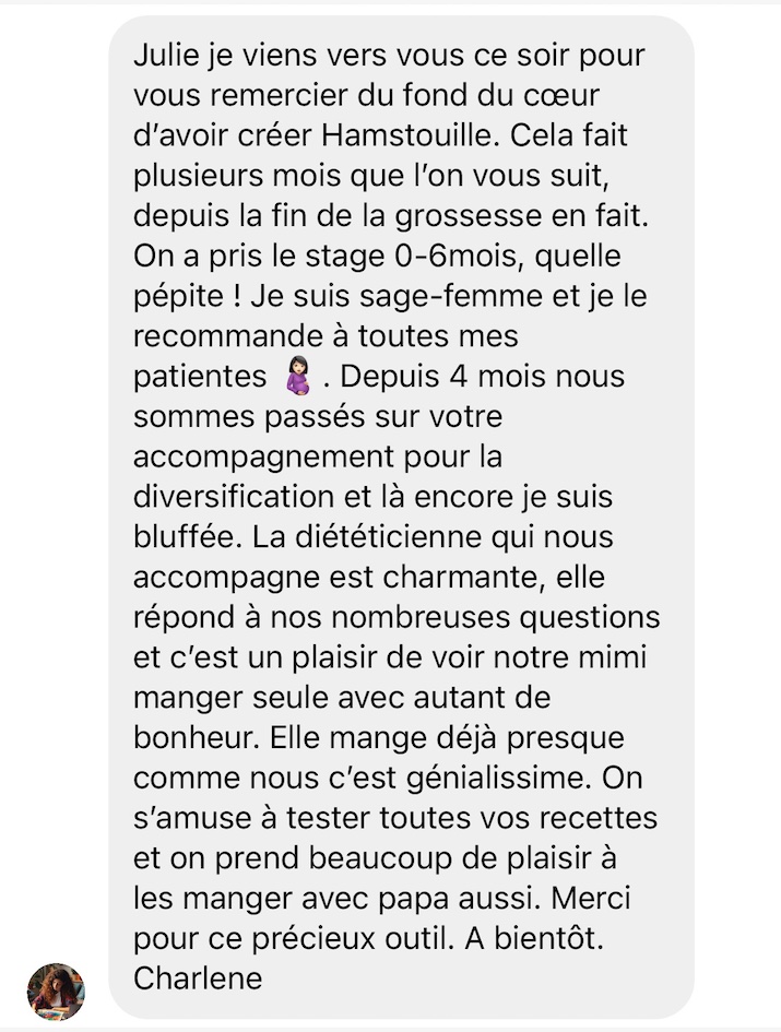 Recommandation cliente des services Hamstouille