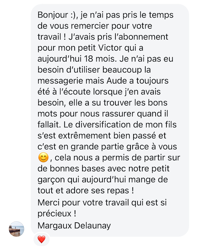 Recommandation cliente des services Hamstouille