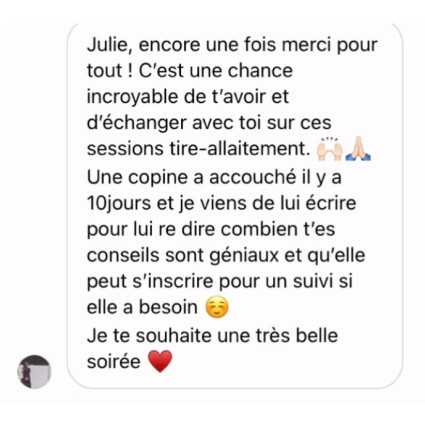 Recommandation cliente des services Hamstouille