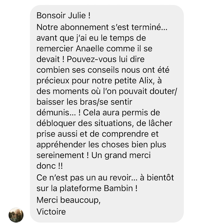 Recommandation cliente des services Hamstouille